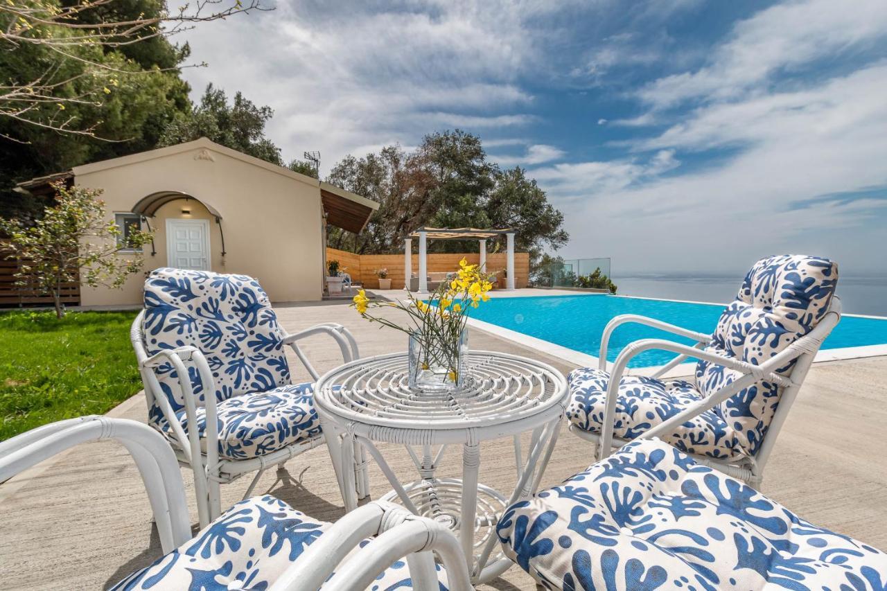 Ocean View - Luxury Villa Nefeli Kontogialos 외부 사진