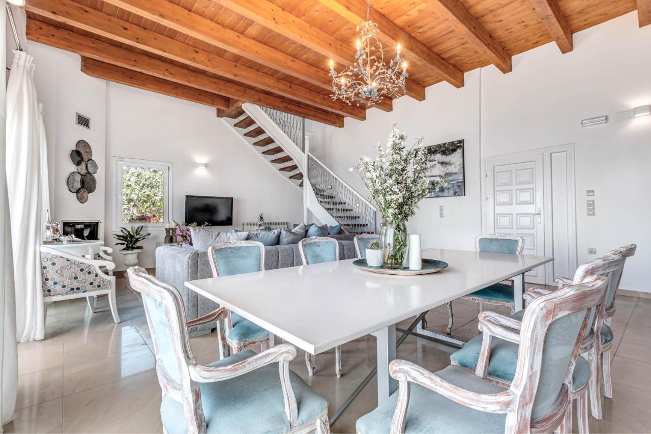 Ocean View - Luxury Villa Nefeli Kontogialos 외부 사진