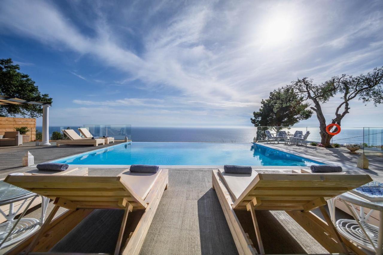 Ocean View - Luxury Villa Nefeli Kontogialos 외부 사진