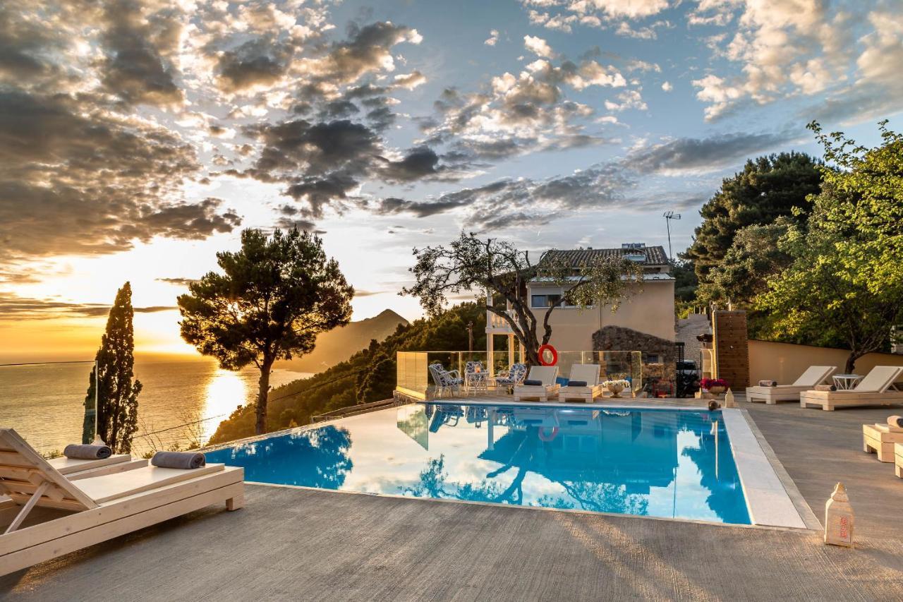 Ocean View - Luxury Villa Nefeli Kontogialos 외부 사진