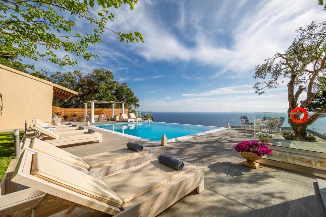 Ocean View - Luxury Villa Nefeli Kontogialos 외부 사진